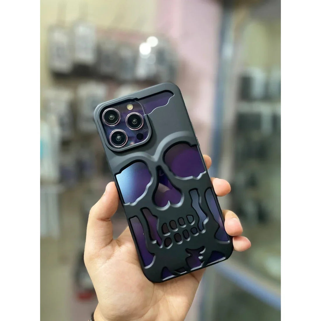Iphone Skull Case ( IPhone 11 till 15 Pro Max)