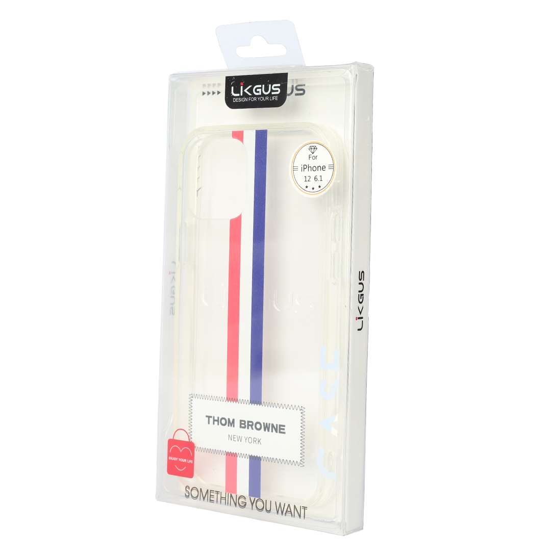 Luxury iPhone clear case - T.B