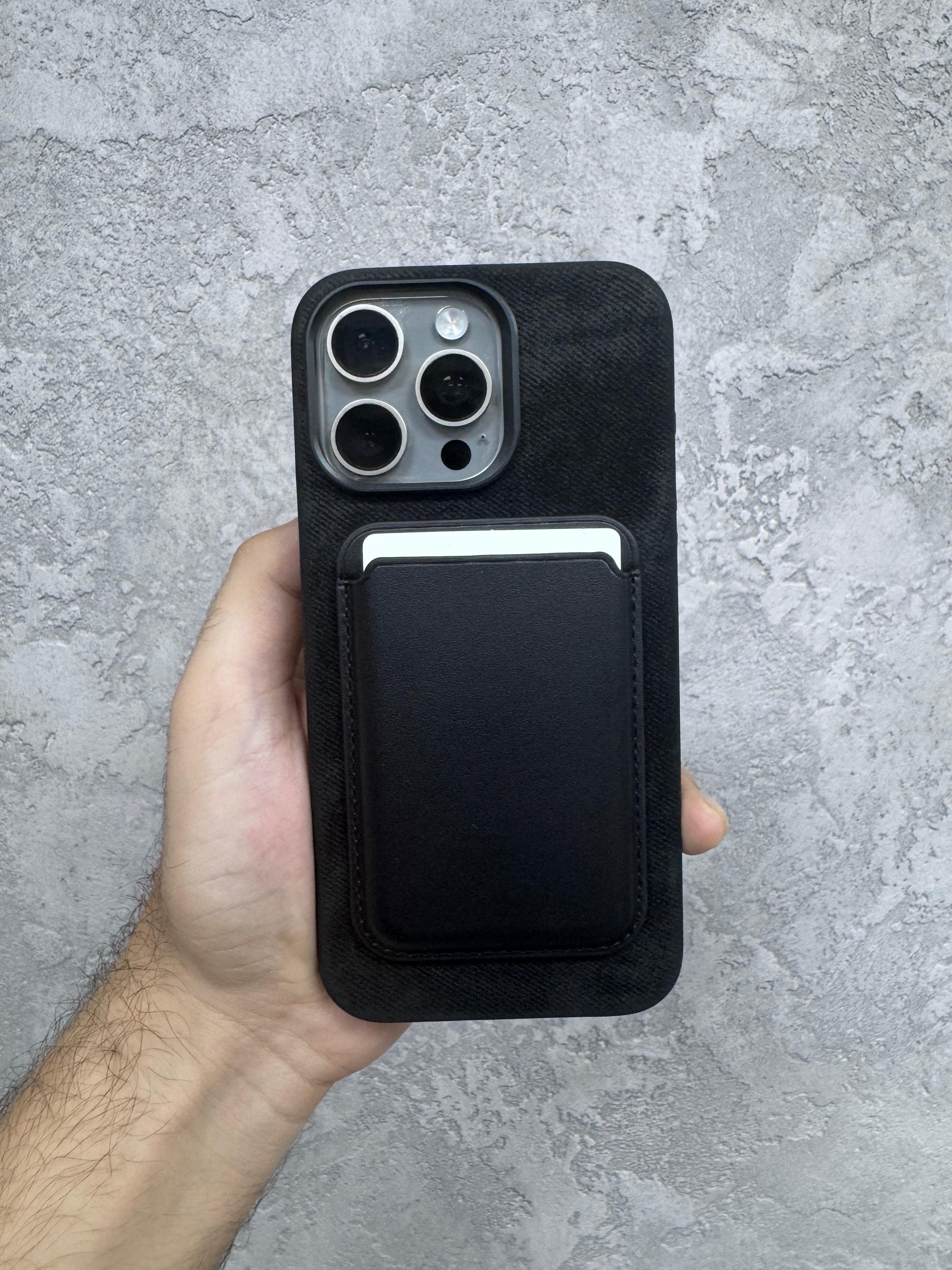 Alcantara Cover + MagSafe Wallet