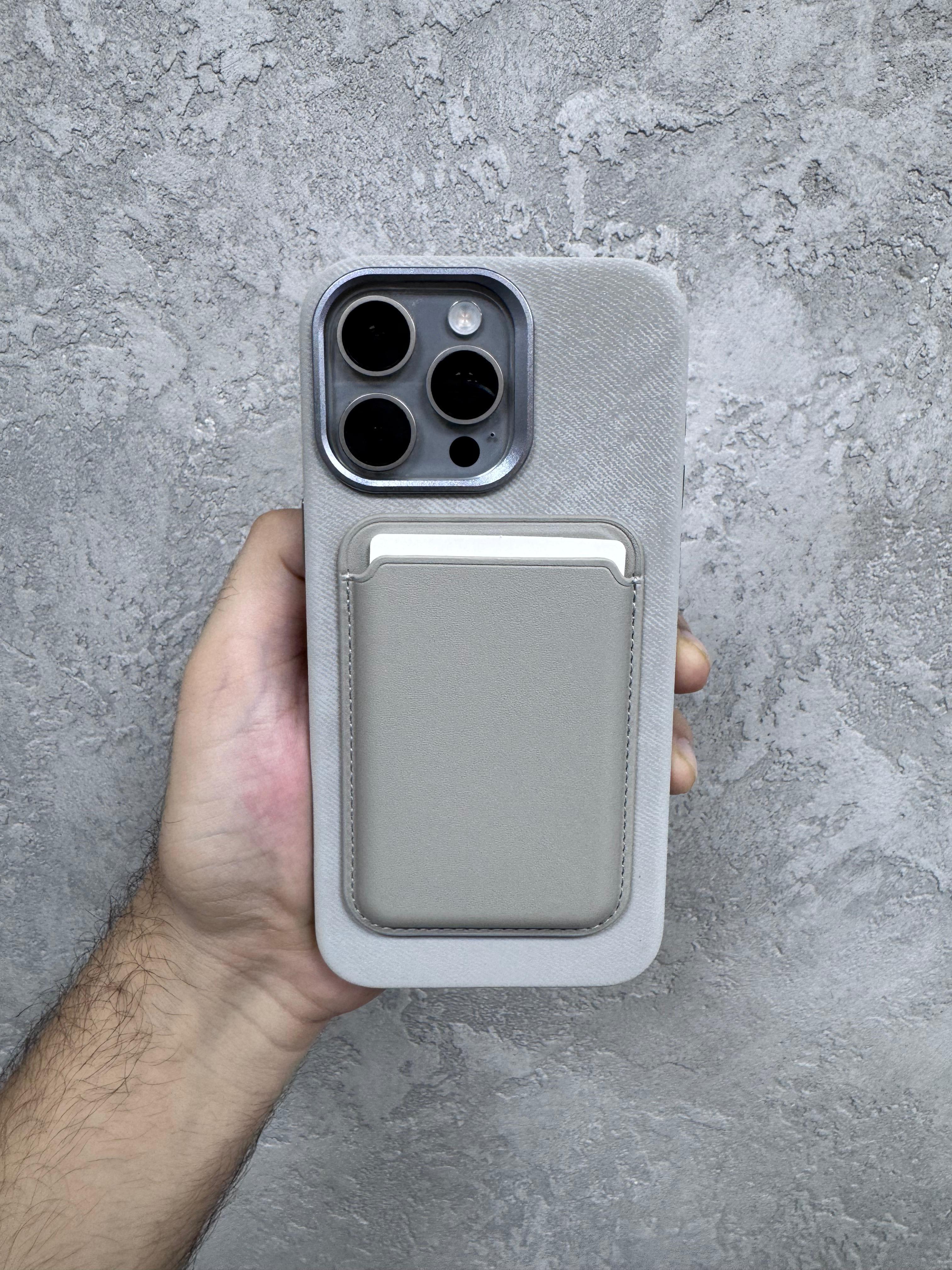 Alcantara Cover + MagSafe Wallet