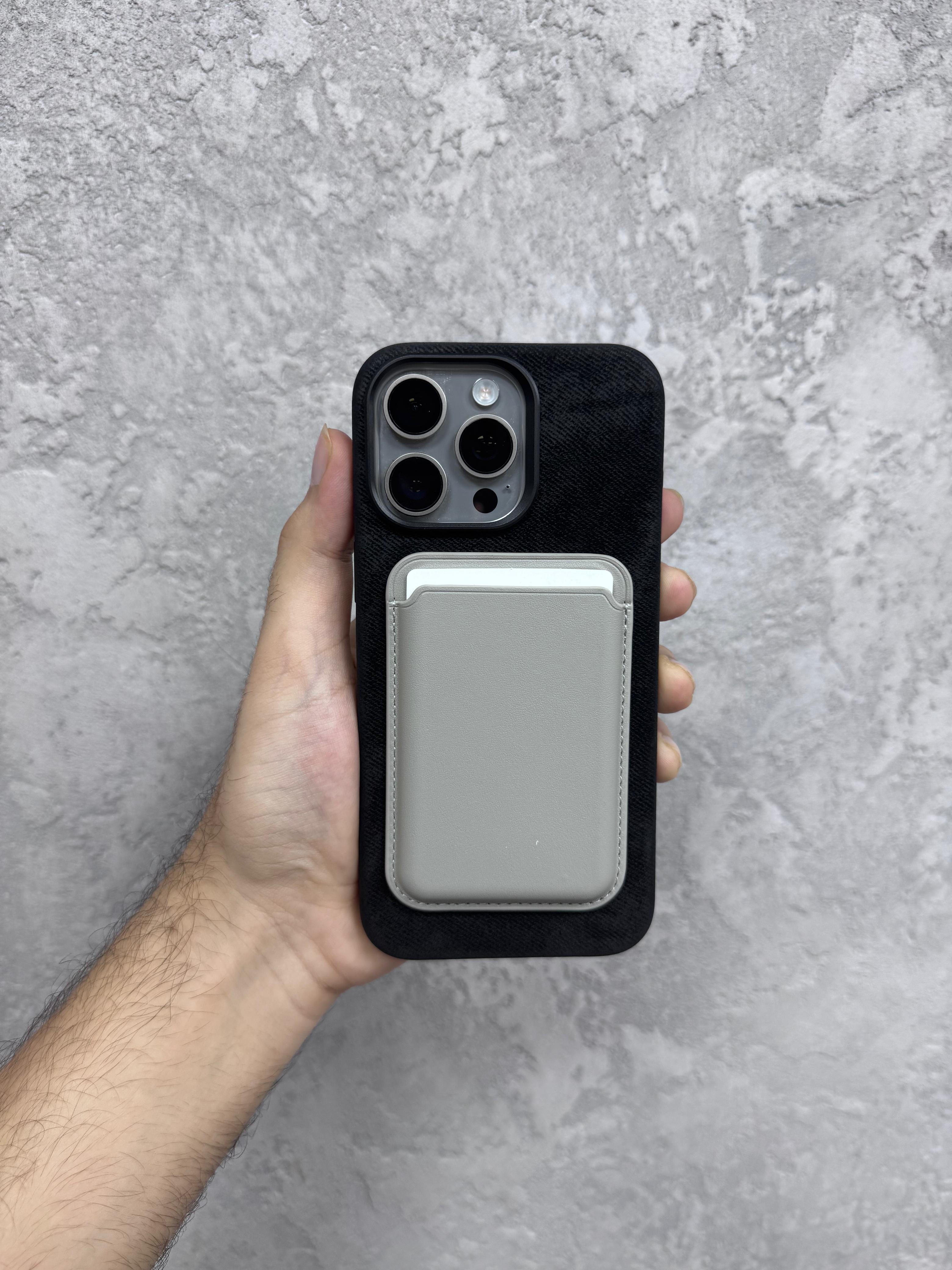 Alcantara Cover + MagSafe Wallet