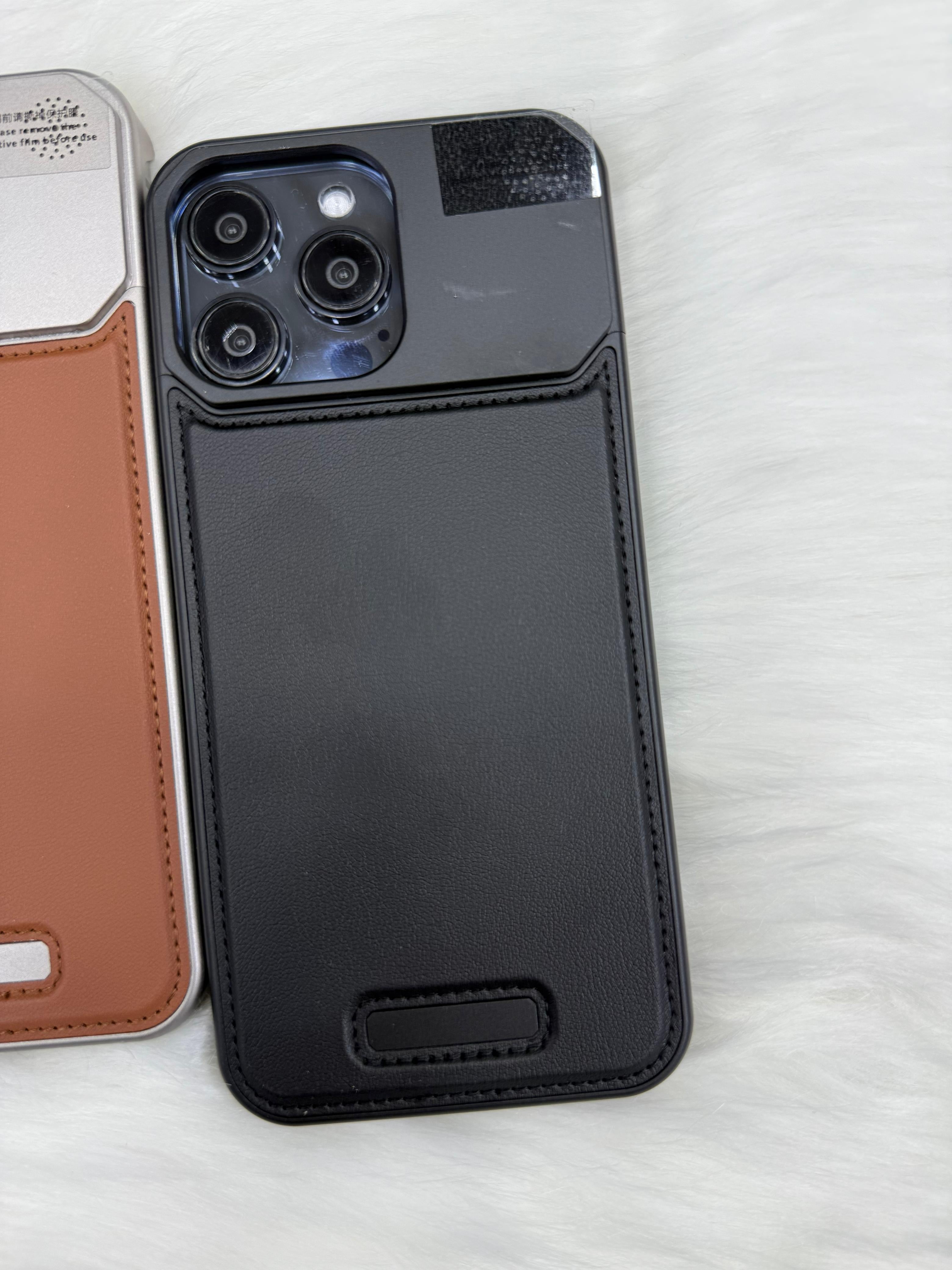 Armor King Aluminum + Leather Heat Dissipation Aromatherapy Protective Cover Case