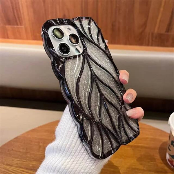 Metallic leaf - iPhone premium case