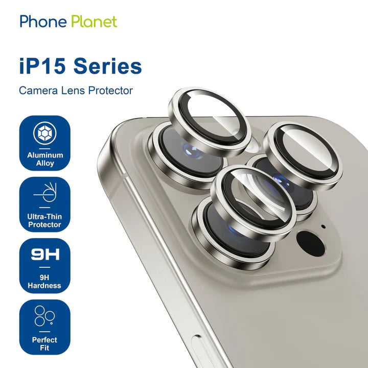 Clear Tempered Glass Camera Lens Protector for iPhone