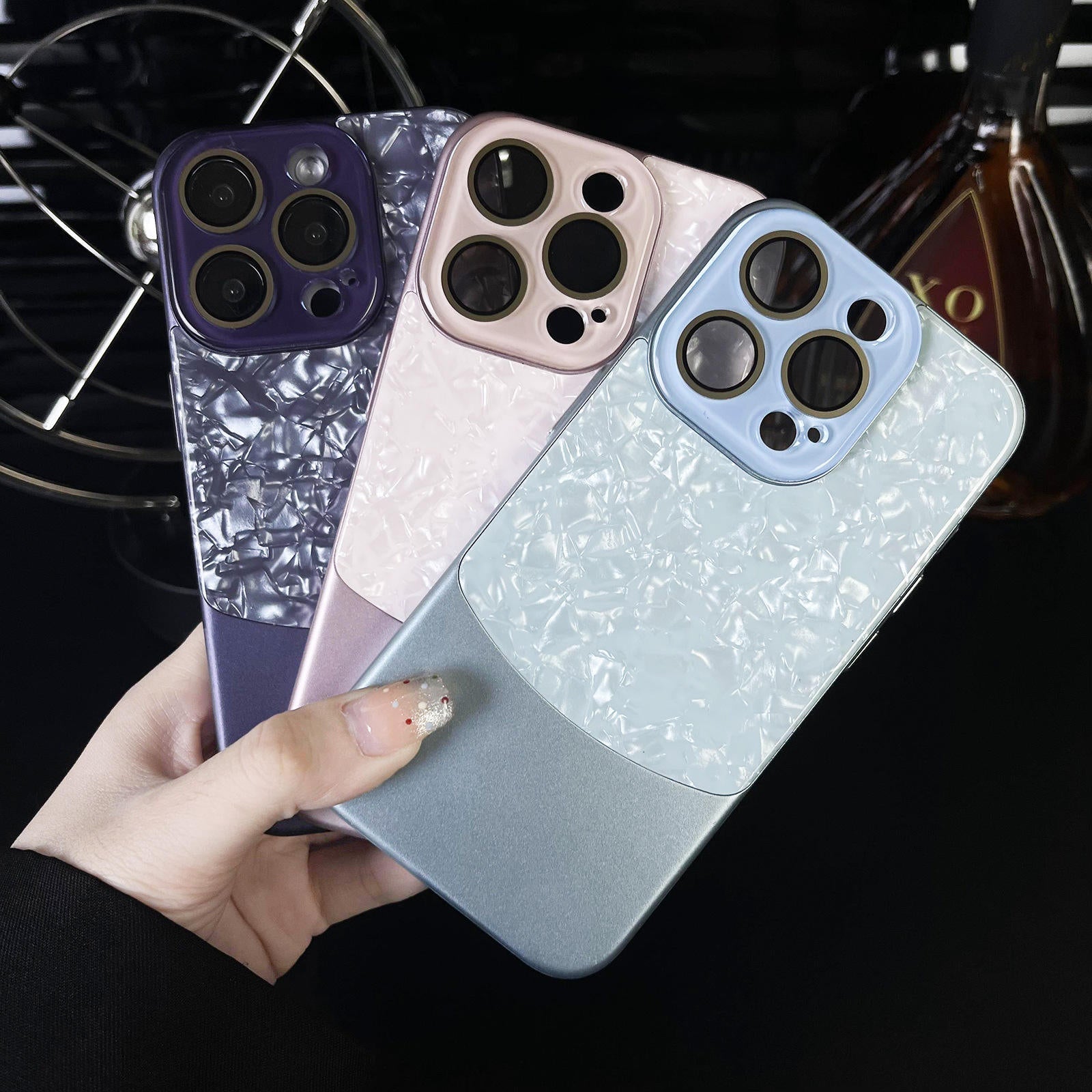 GlamCrush Marble Case