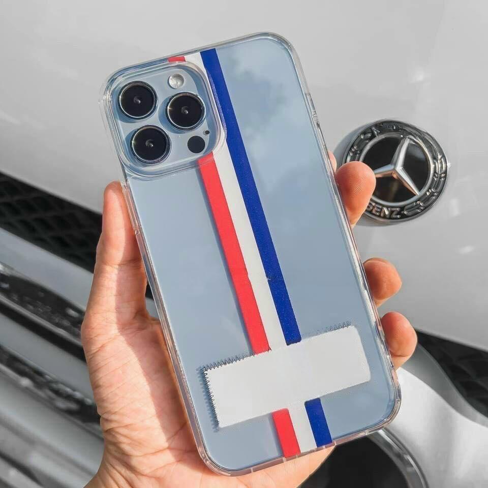 Luxury iPhone clear case - T.B